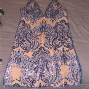 Free people sequin mini dress